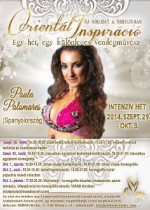 Orientál Inspiráció 1. Vendégoktató Spanyolországból! www.nietomercedes.com, jelentkezés: info@nietomercedes.com