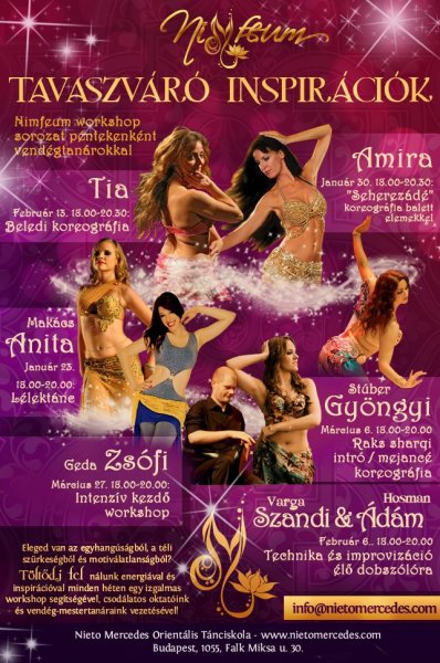 Tavaszváró inspirációk a Nimfeumban